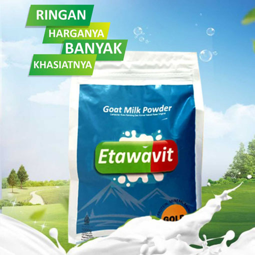 Susu Kambing Etawavit Banyak Khasiatnya Untuk Kesehatan